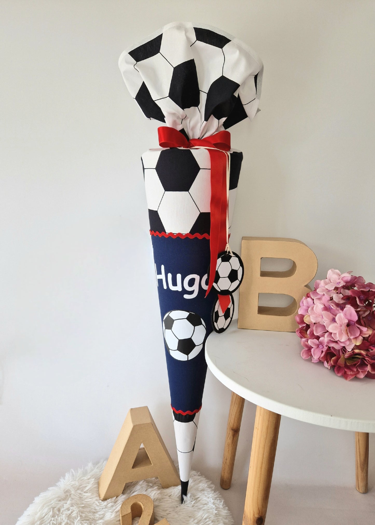Fußball Schultüte blau für Soccer Stars