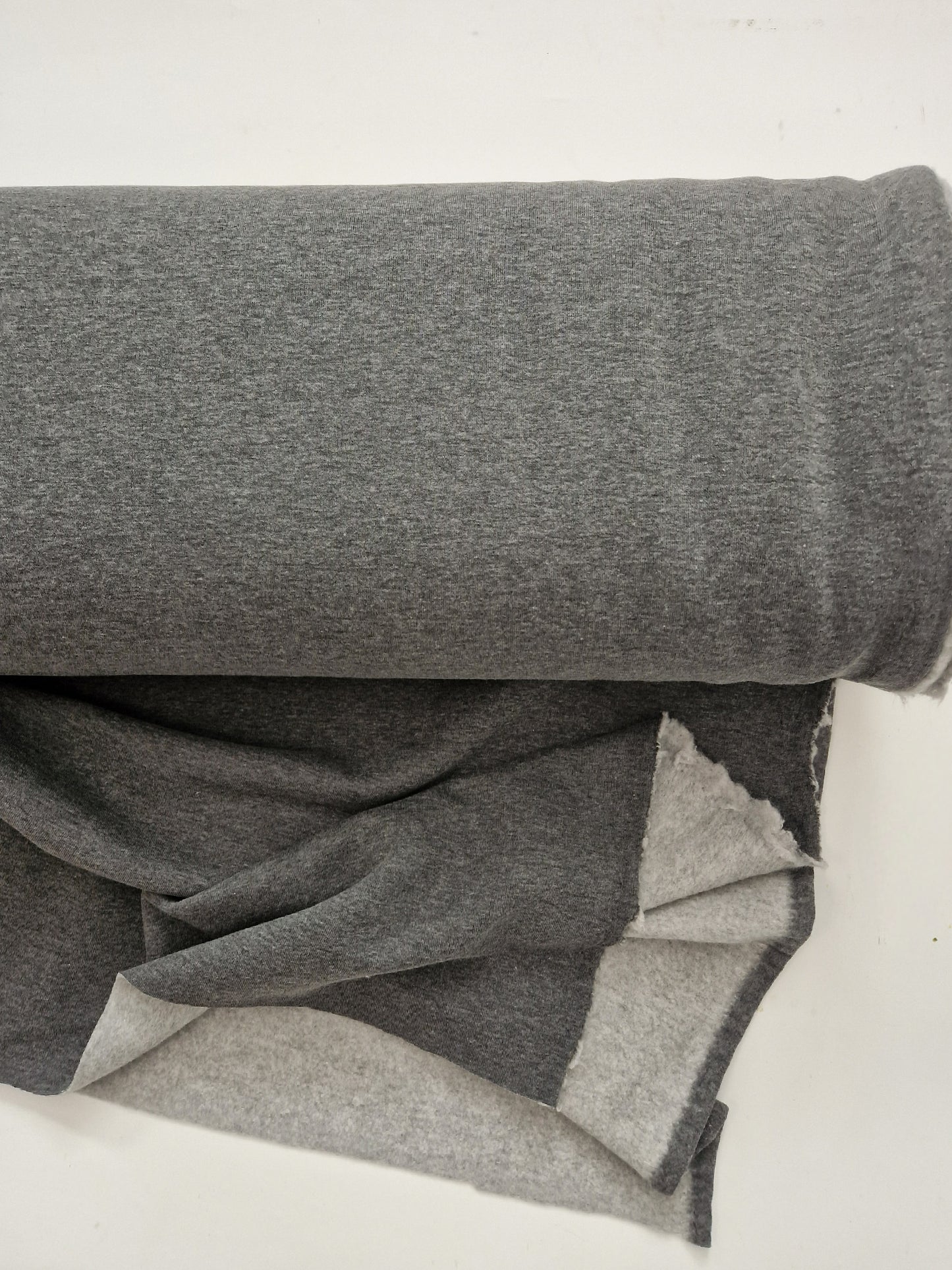 Heavy Jogging Sweat grau melange