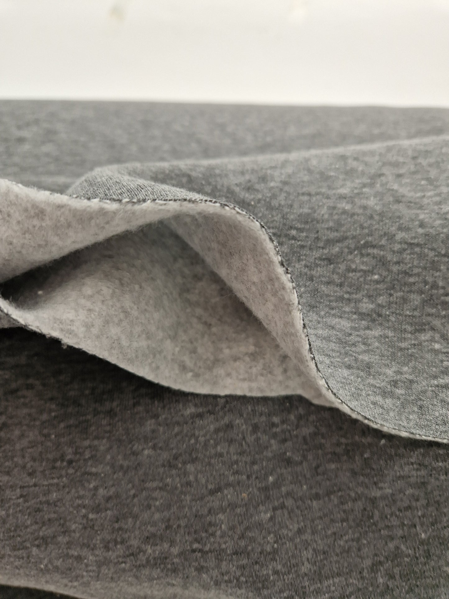 Heavy Jogging Sweat grau melange