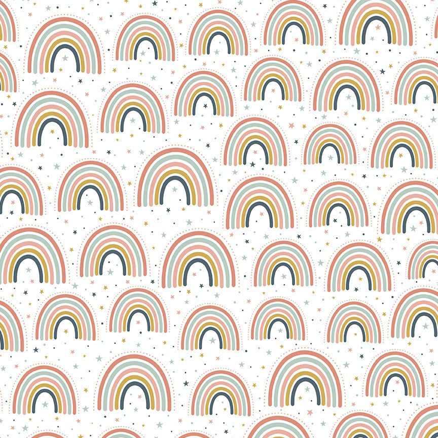Regenbogen Baumwollstoff Timless Treasures Patchwork