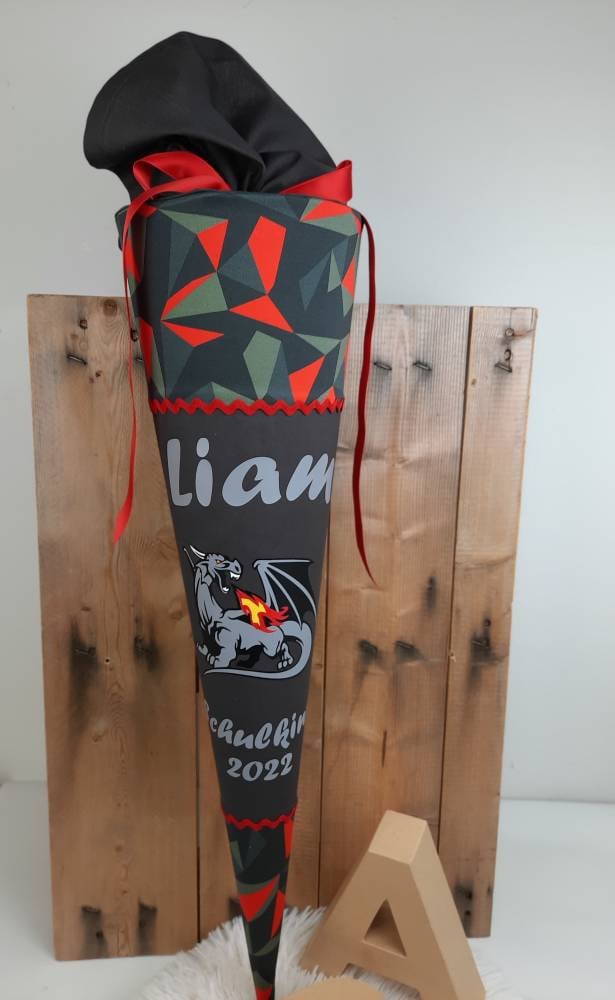 Drachen Schultüte Teakbärdo Ergobag Fire Dragon