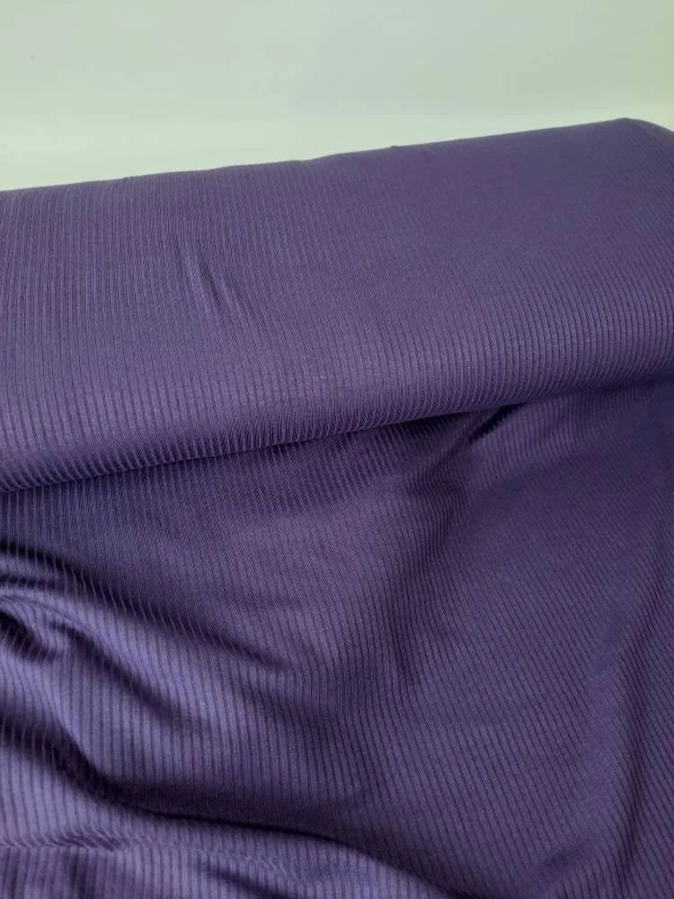 Derby Ribbed Tencel Jersey Meet Milk Purple Night