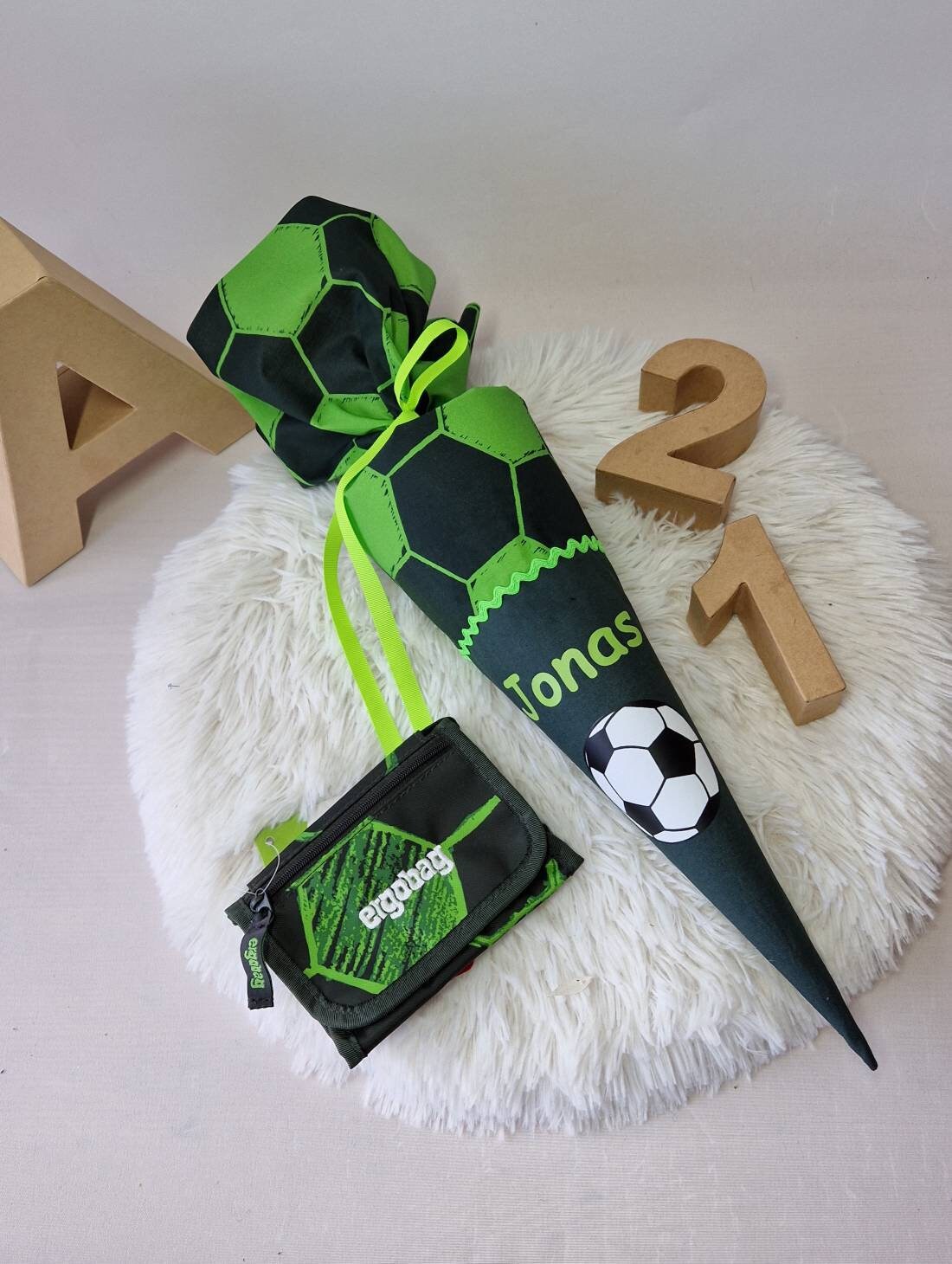 Fußball Geschwisterschultüte Volltreffbär