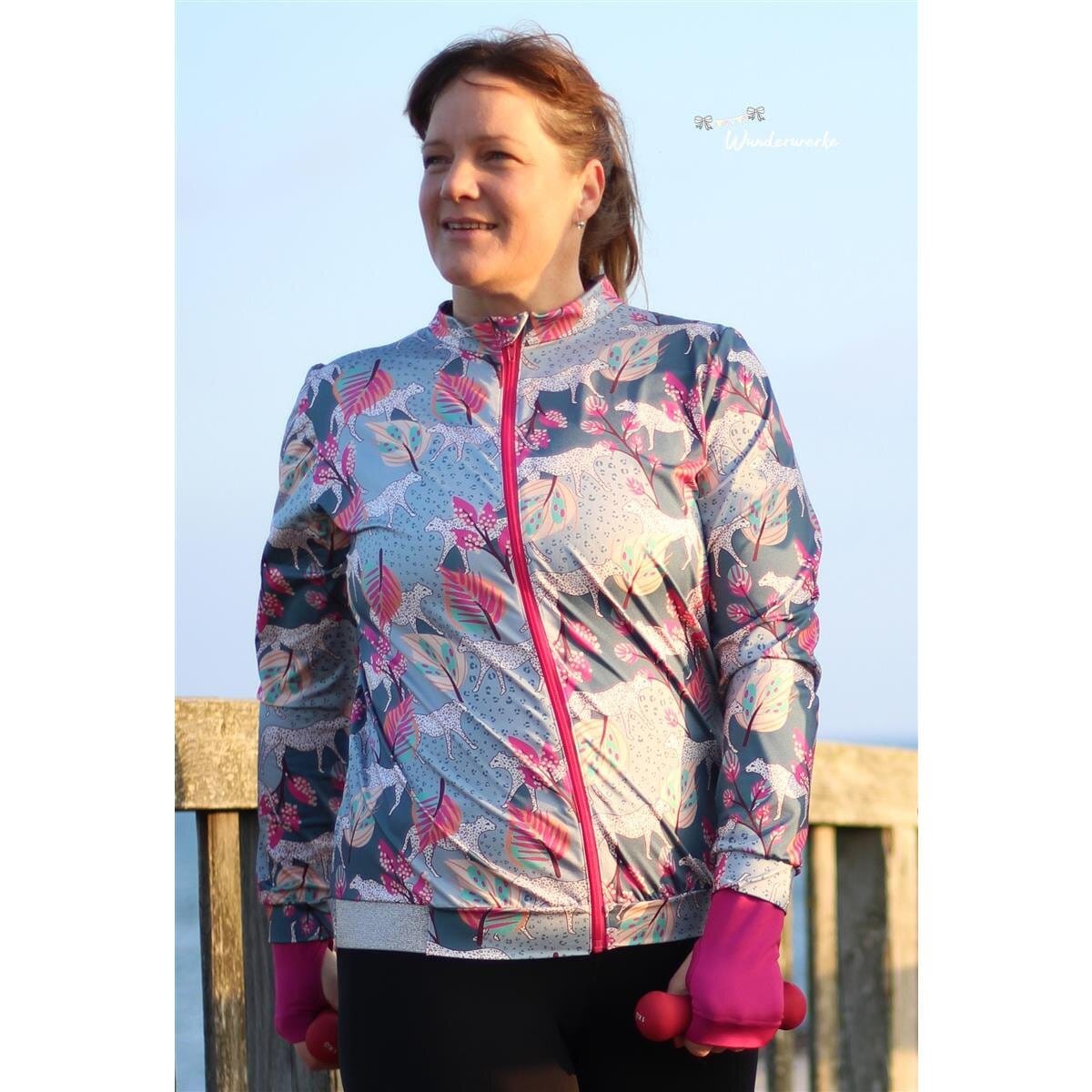 Active Lycra Stoff Jaguar