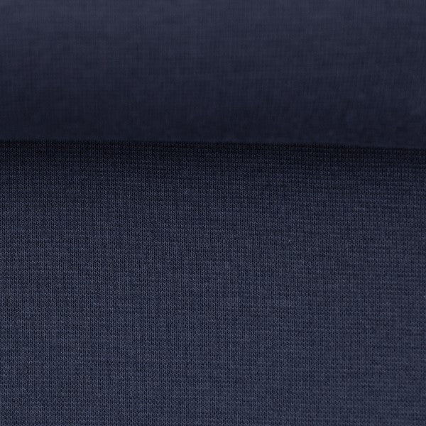 French Terry Maike jeansblau