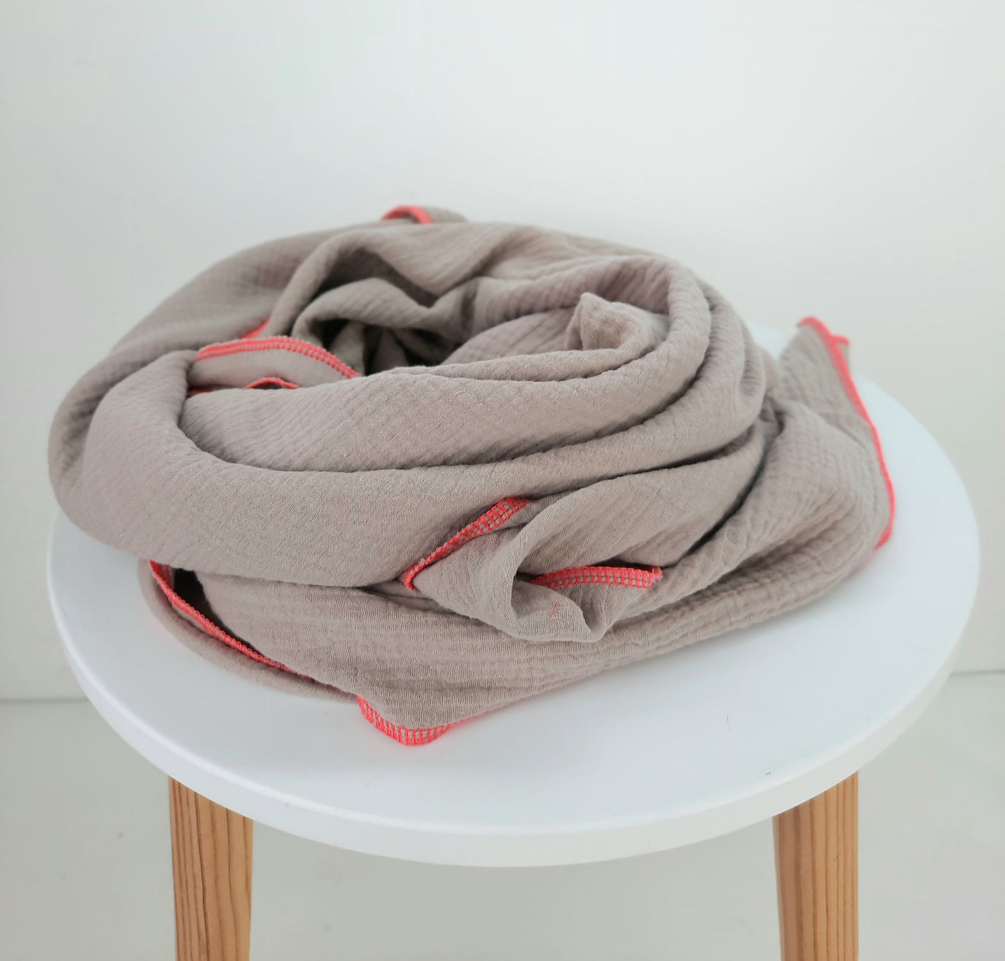 XXL Musselintuch beige