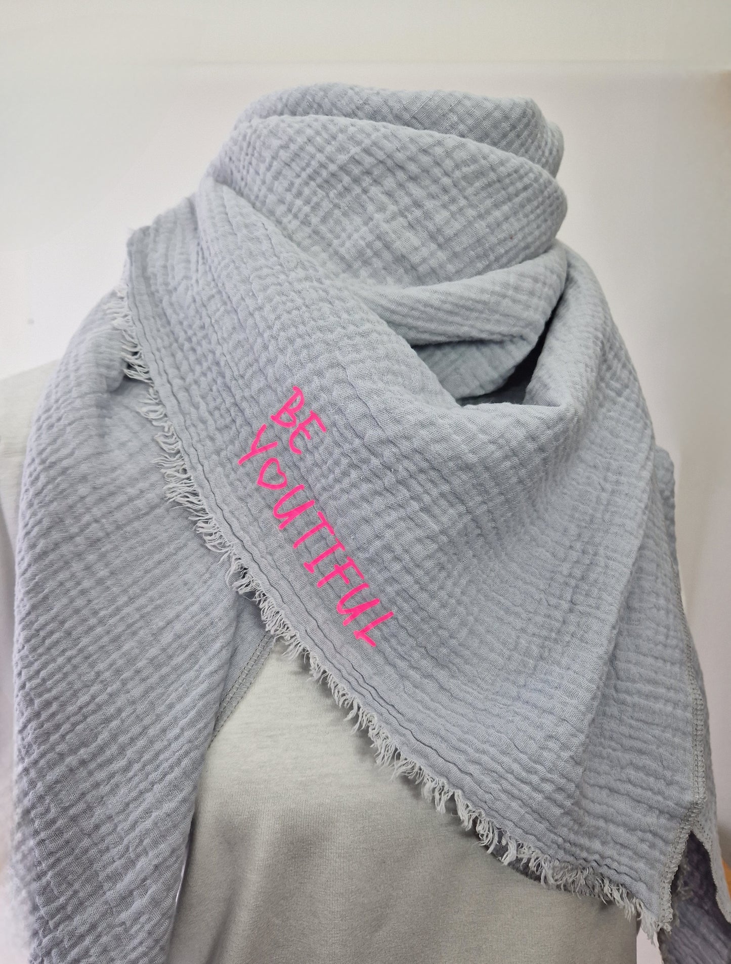 Damen Musselintuch be youtiful XXL Halstuch