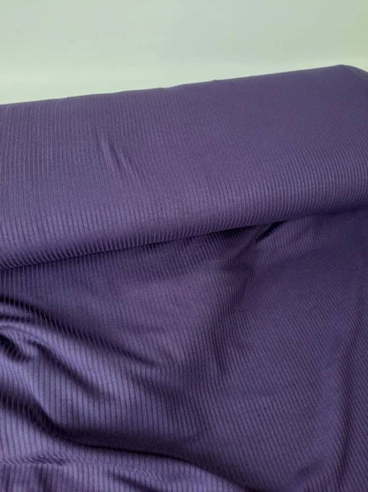 Derby Ribbed Tencel Jersey Meet Milk Purple Night